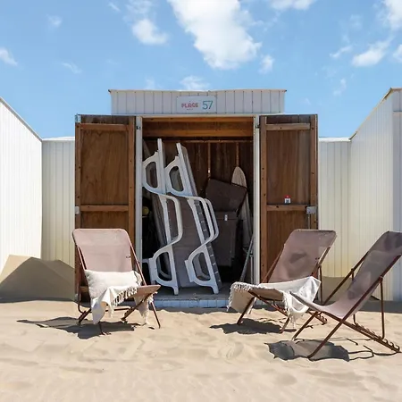 Frederik Op De Zeedijk Met Strandcabine - Vosproperties 아파트 *